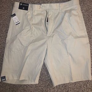 Khaki CREMIEUX shorts size 34.